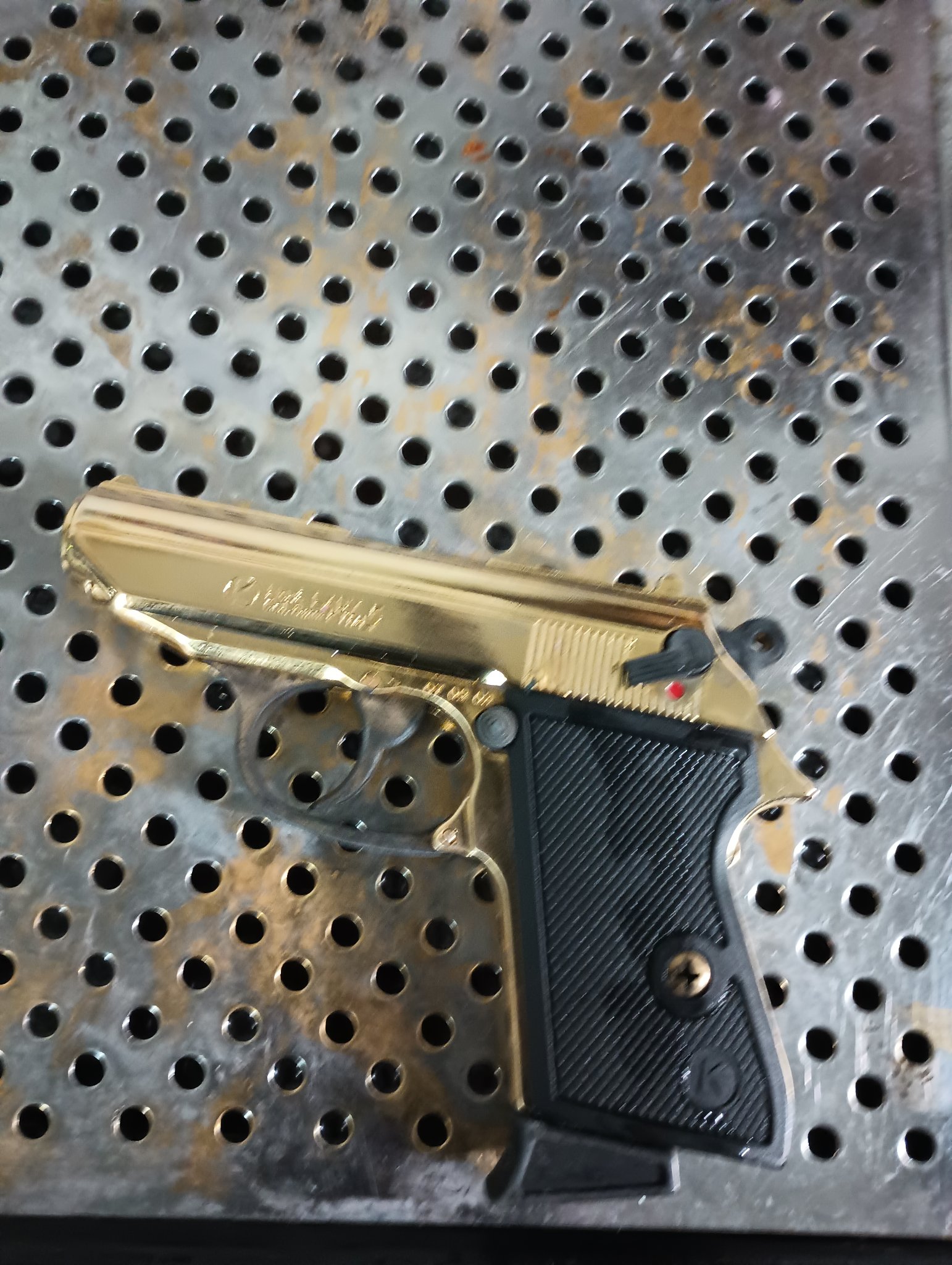 ChromeKarats gold plating work — Gold Plated Pistol